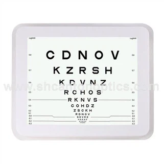 17 colių LCD matymo diagrama